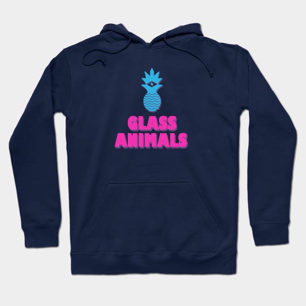 Glass Animals Logo: Deja Vu Hoodie by SpareFilm